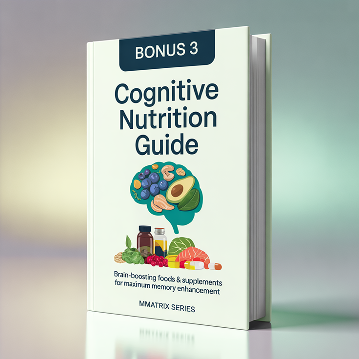 Memo Matrix  Bonus - Cognitive Nutrition Guide